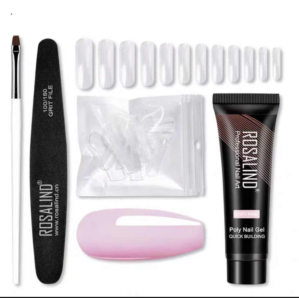 Extension Gel Polish Kit For Manicure Poly Nail Gel Set For
