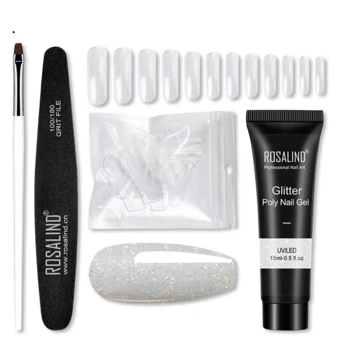 Extension Gel Polish Kit For Manicure Poly Nail Gel Set For